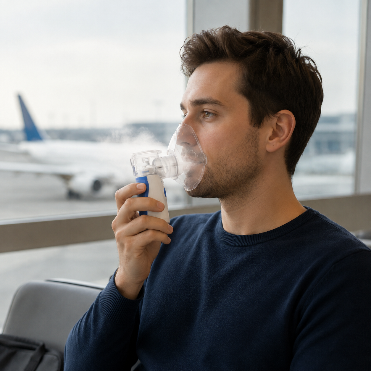 Portable Compact Ultrasonic Nebulizer