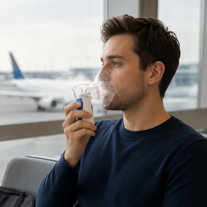 Portable Compact Ultrasonic Nebulizer