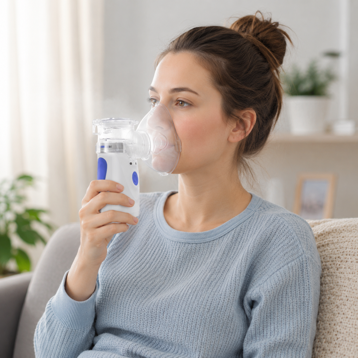 Portable Compact Ultrasonic Nebulizer