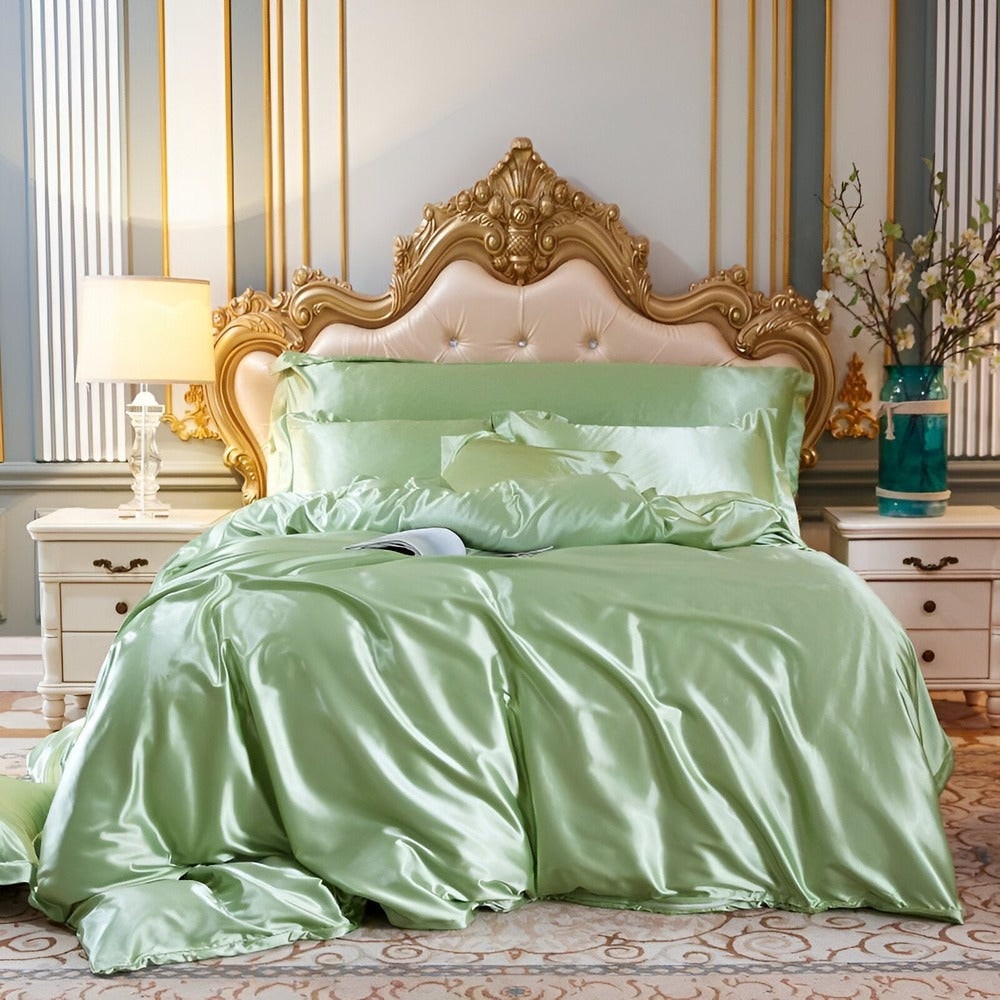 Antibacterial Silk Breathable Bedding Set