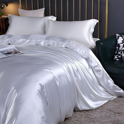 Antibacterial Silk Breathable Bedding Set