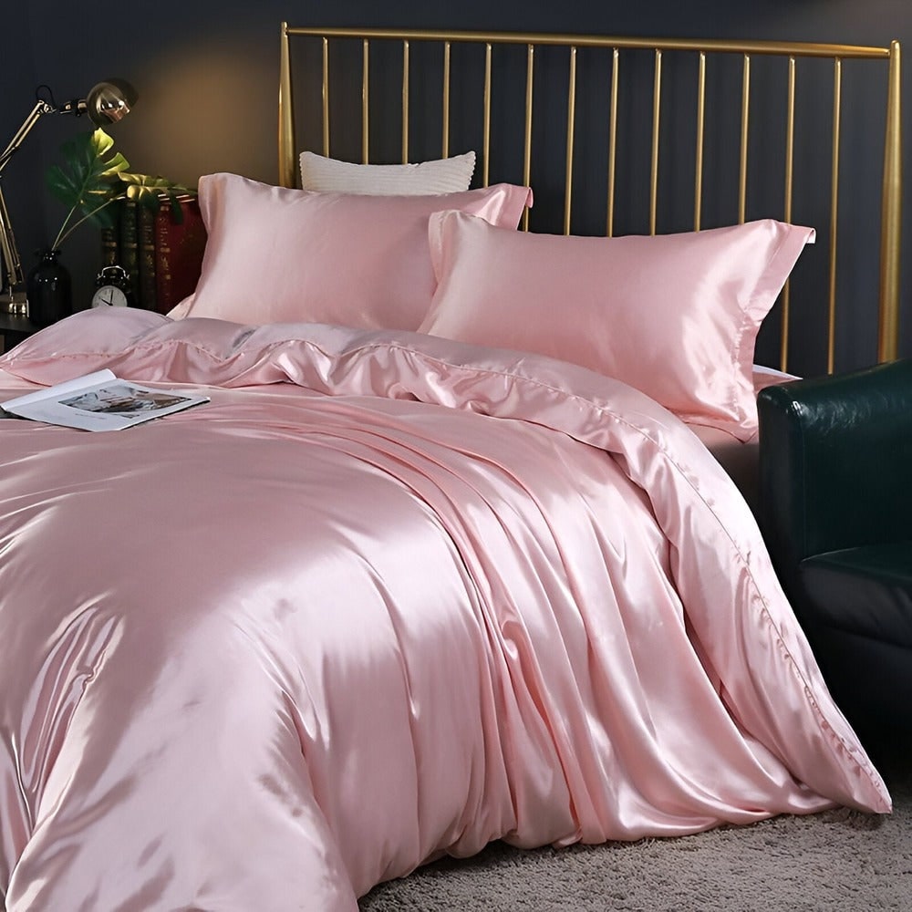 Antibacterial Silk Breathable Bedding Set