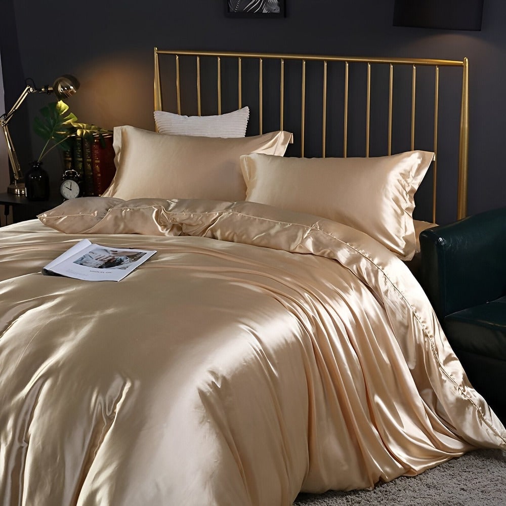 Antibacterial Silk Breathable Bedding Set