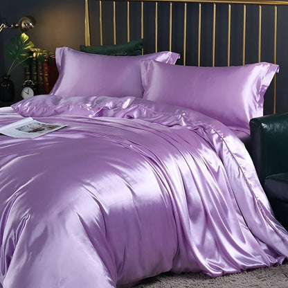 Antibacterial Silk Breathable Bedding Set
