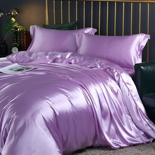 Antibacterial Silk Breathable Bedding Set