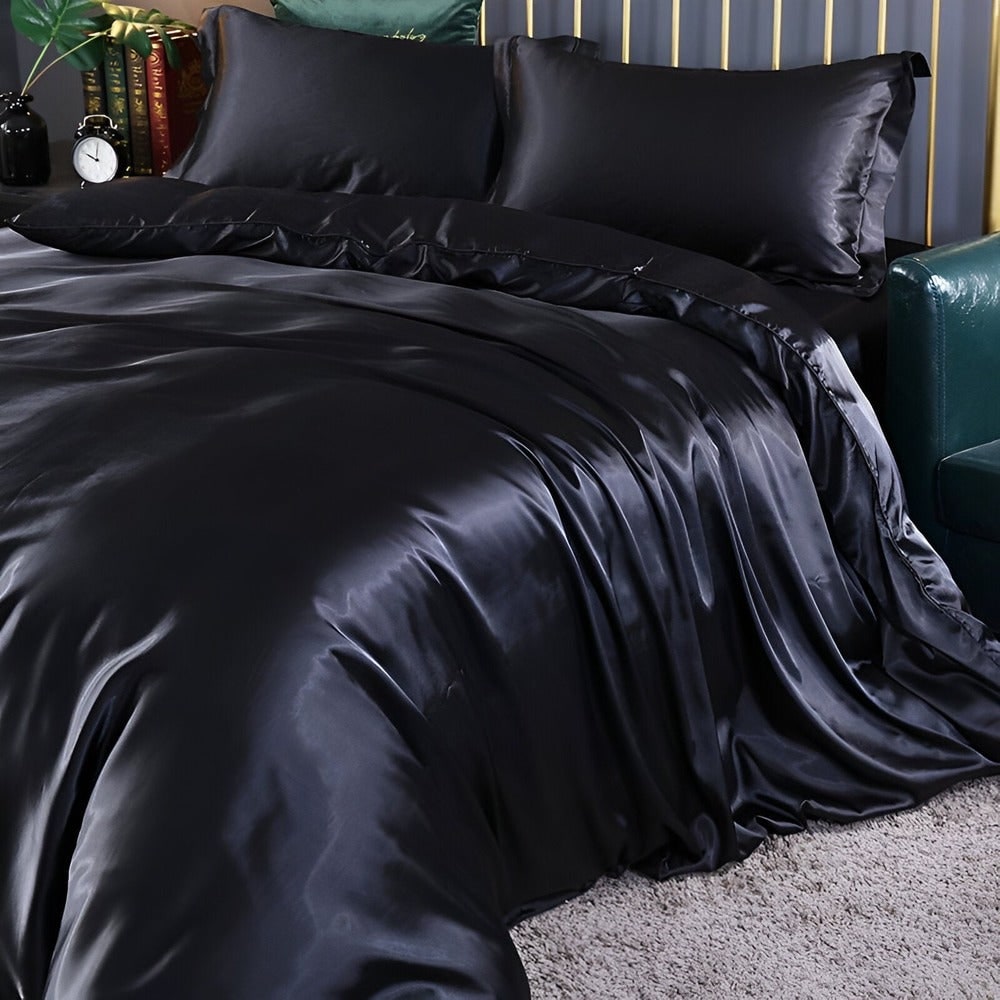Antibacterial Silk Breathable Bedding Set