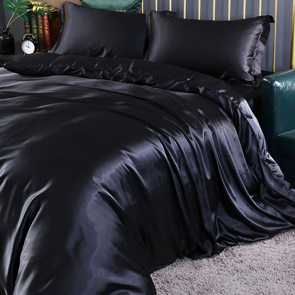 Antibacterial Silk Breathable Bedding Set