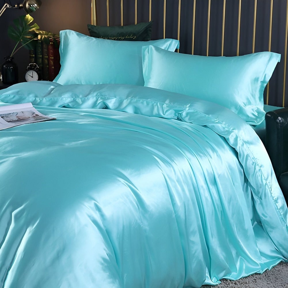 Antibacterial Silk Breathable Bedding Set
