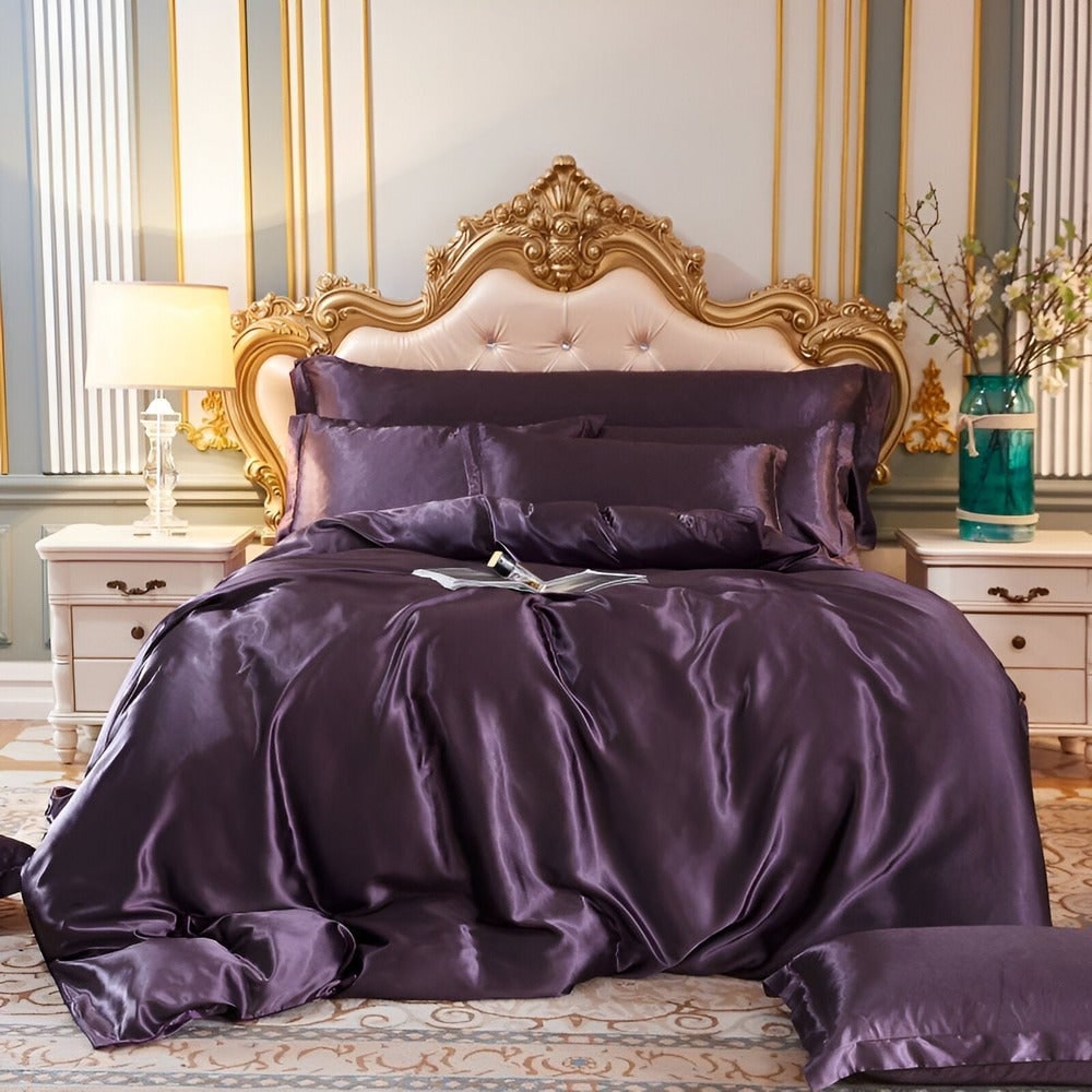 Antibacterial Silk Breathable Bedding Set
