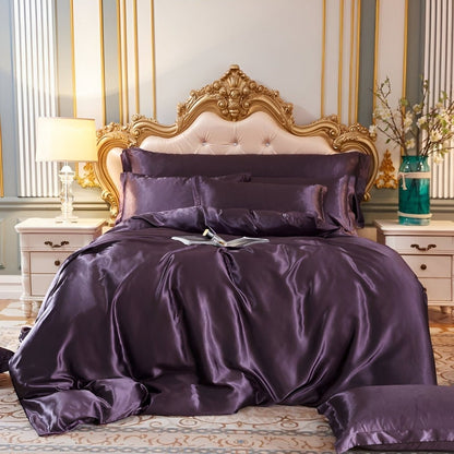 Antibacterial Silk Breathable Bedding Set
