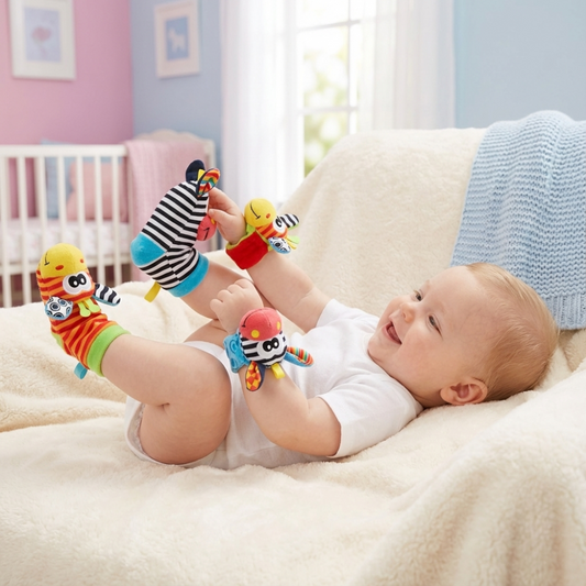 Baby Sensory Wrist & Foot Rattles