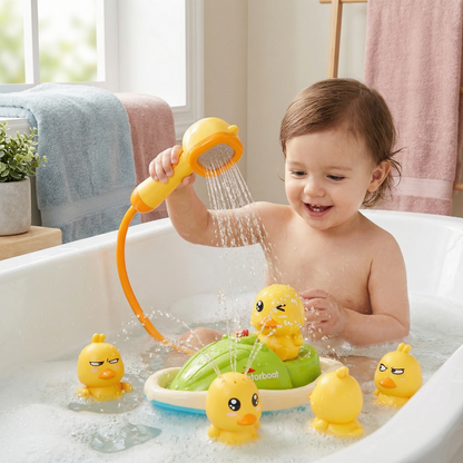 Interactive Bath Playset for Infants