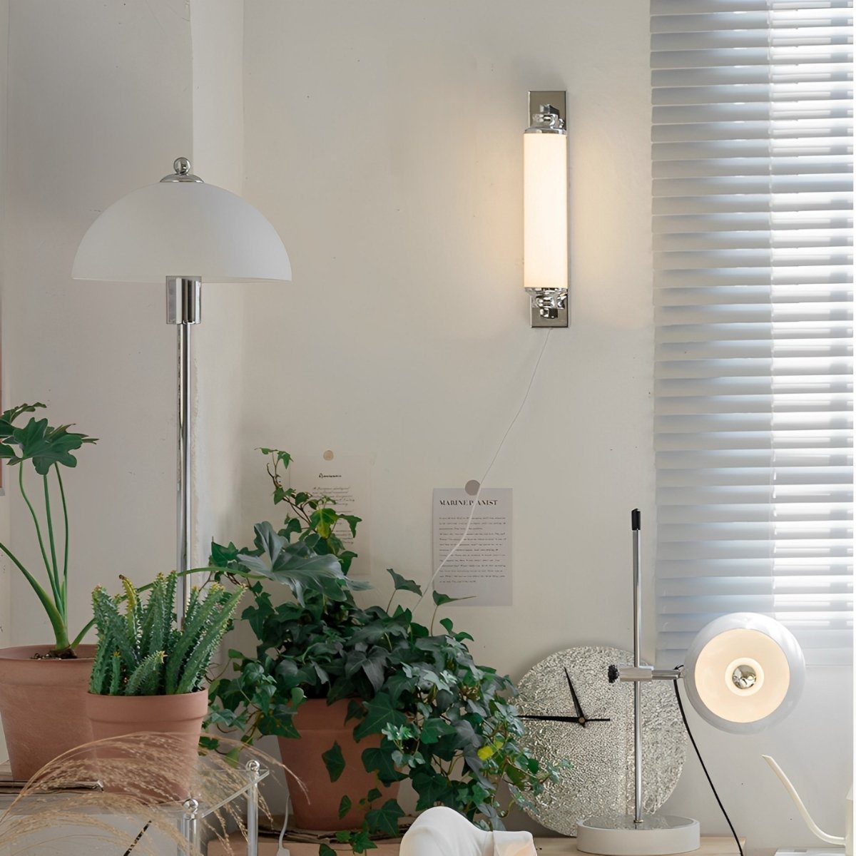 Bauhaus Retro LED Tube Indoor Wall Sconces Light