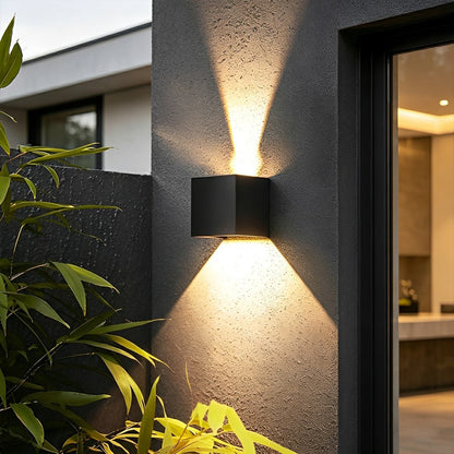 Waterproof Adjustable Up And Down LED Lighting Exterior Porch Lights