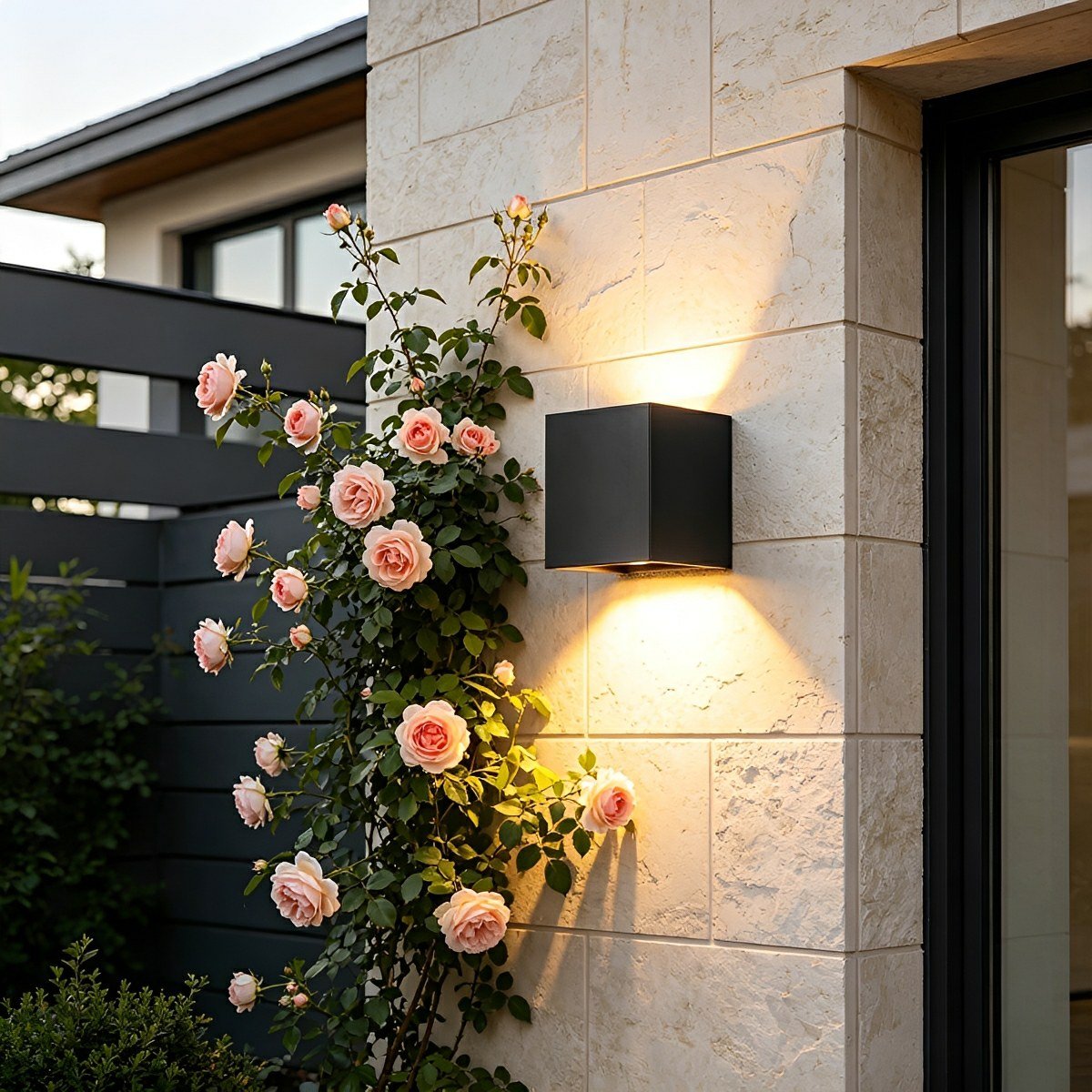 Waterproof Adjustable Up And Down LED Lighting Exterior Porch Lights
