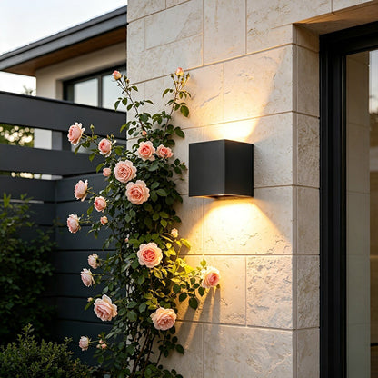 Waterproof Adjustable Up And Down LED Lighting Exterior Porch Lights