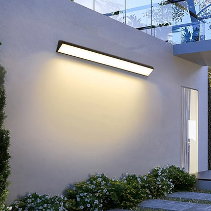 Black Waterproof Outdoor LED Strip Lights Porch Light Exterior Wall Lights