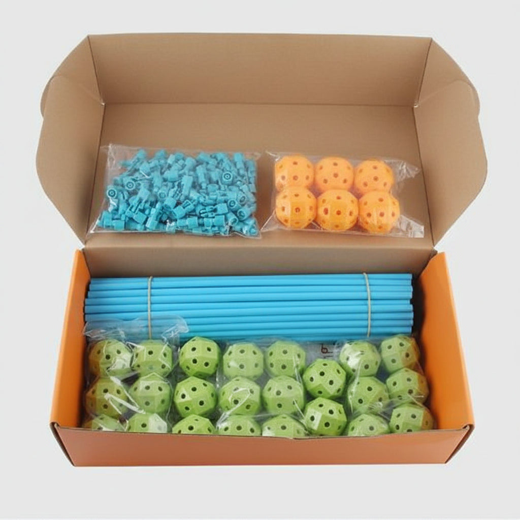 Kids' Building & Tent Construction Set