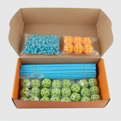 Kids' Building & Tent Construction Set
