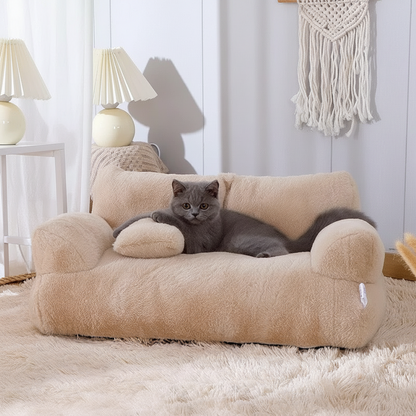 Calming Soft Pet Sofa & Cat Couch