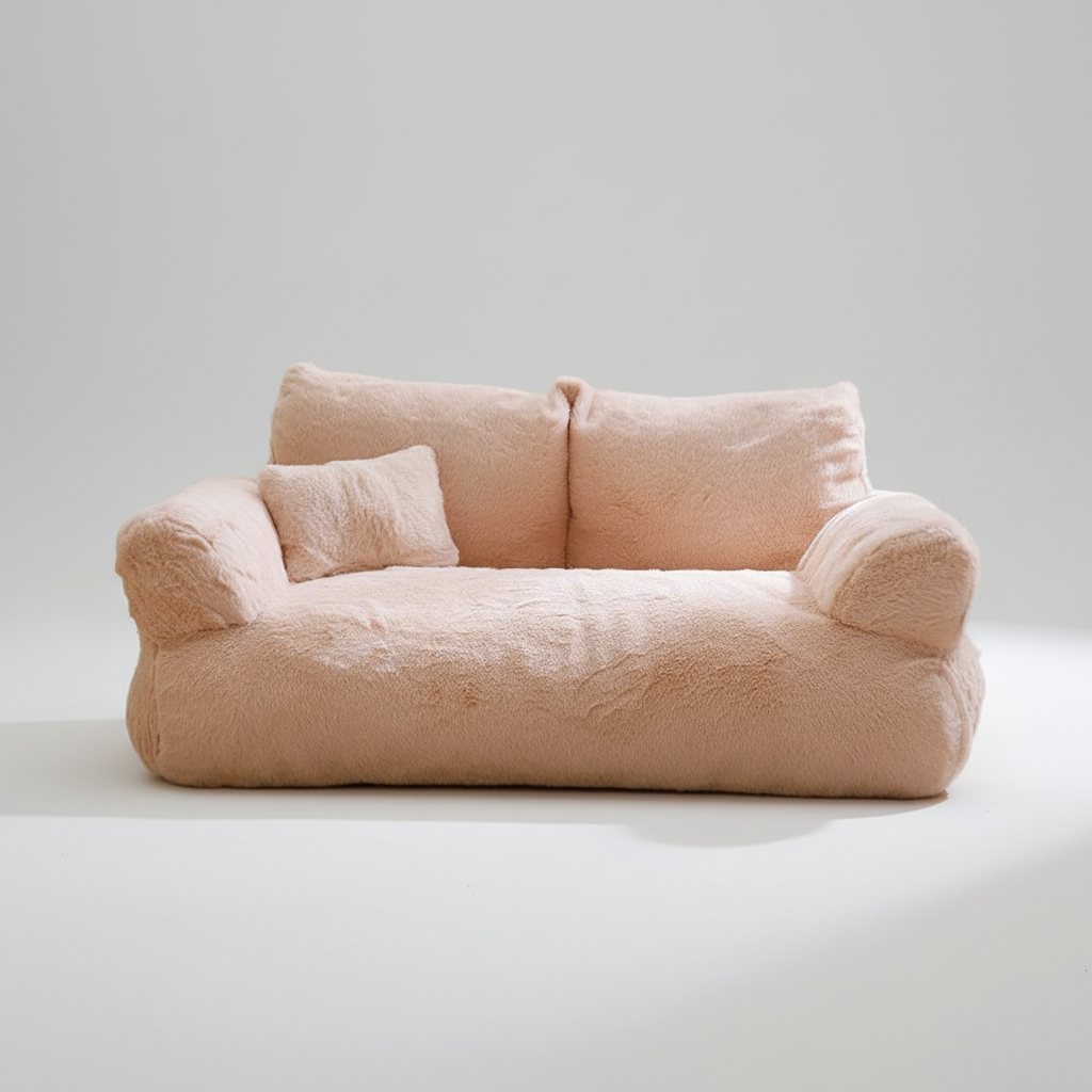 Calming Soft Pet Sofa & Cat Couch