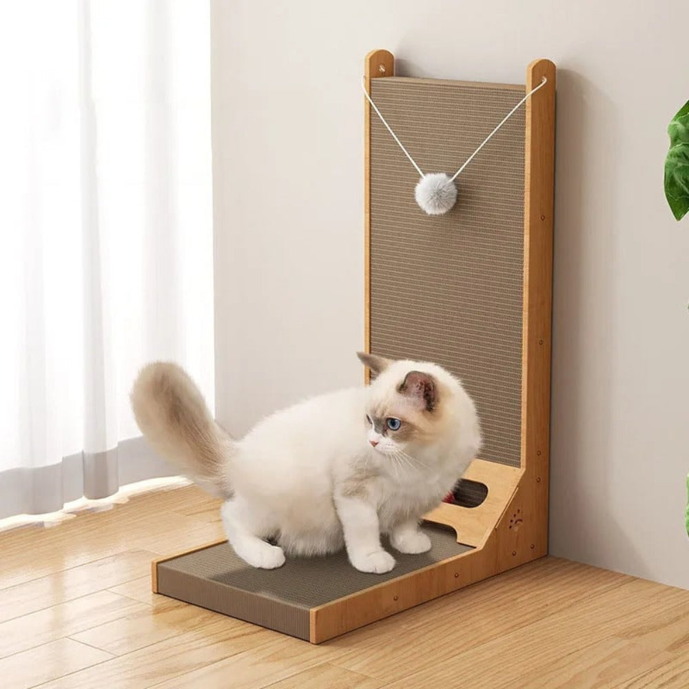 Interactive Cat Scratching Post