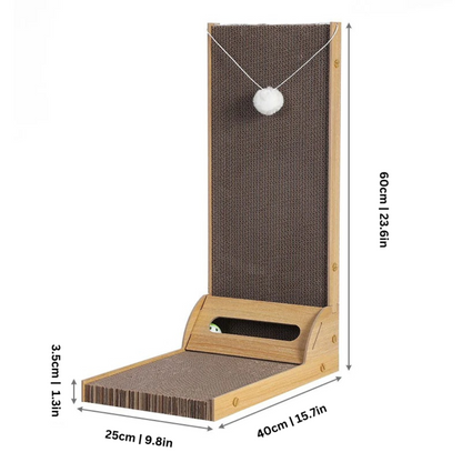 Interactive Cat Scratching Post