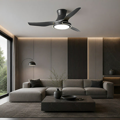 Ceiling Fan with Lights DC Motor Remote Control Reversible