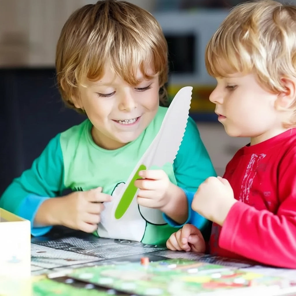 Kids' Pretend Kitchen Cutting Playset