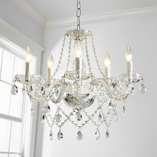 Classic Luxury Crystal Candle Chandelier Light