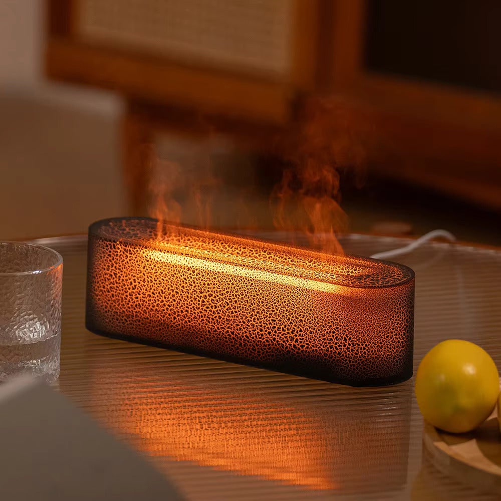 Color-Changing Humidifier Lamp & Diffuser
