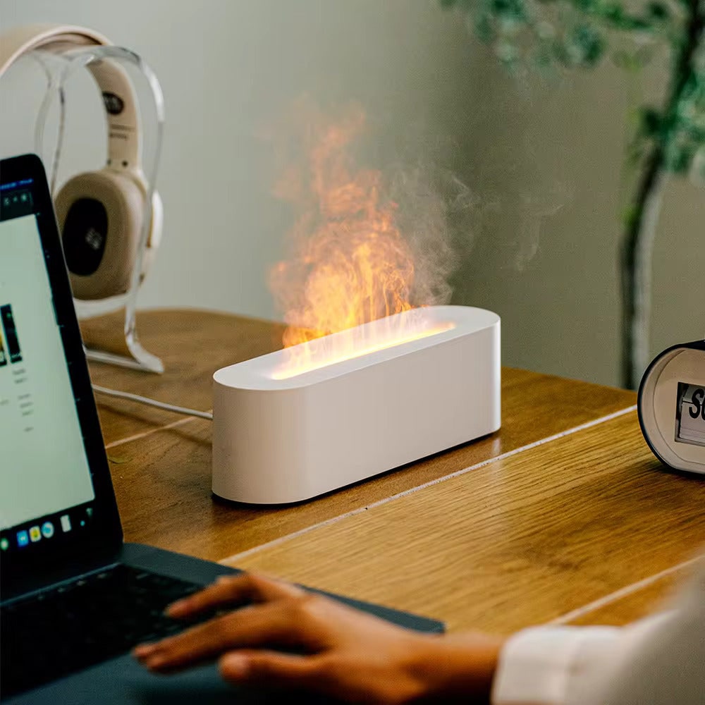 Color-Changing Humidifier Lamp & Diffuser