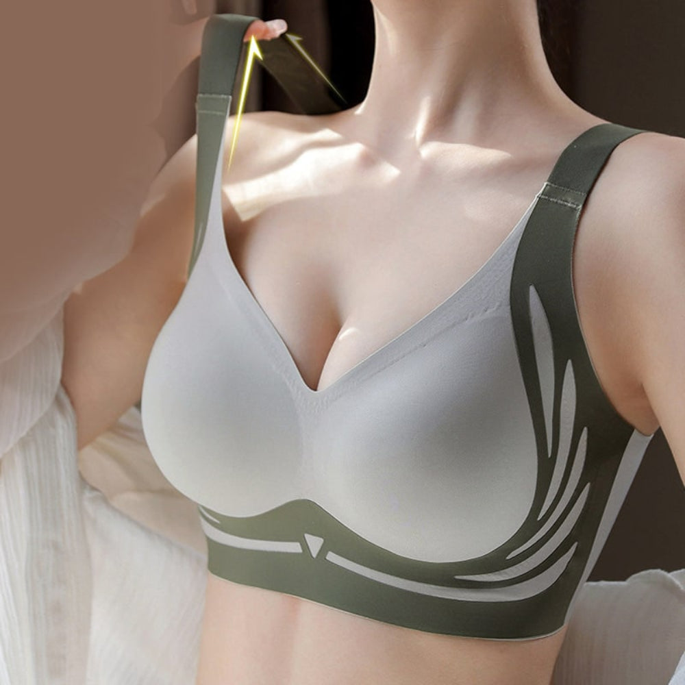 Wireless Push-Up Seamless Bra