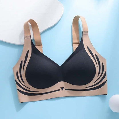 Wireless Push-Up Seamless Bra