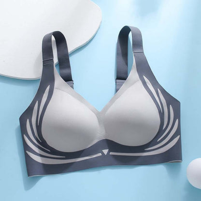 Wireless Push-Up Seamless Bra