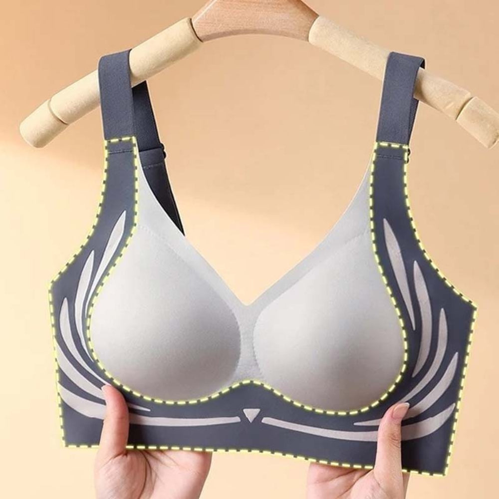 Wireless Push-Up Seamless Bra