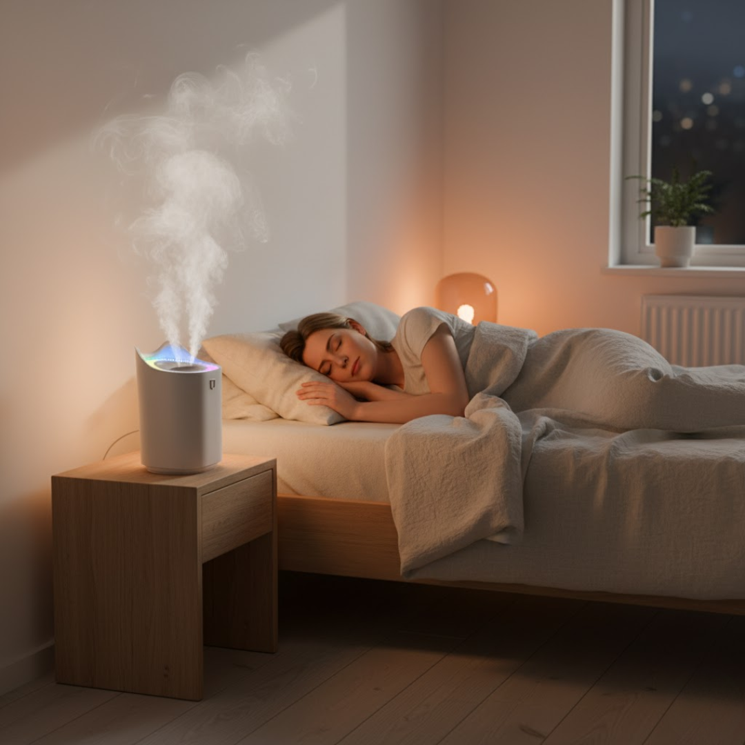 Ultrasonic Cool Mist Bedroom Humidifier