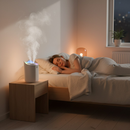 Ultrasonic Cool Mist Bedroom Humidifier