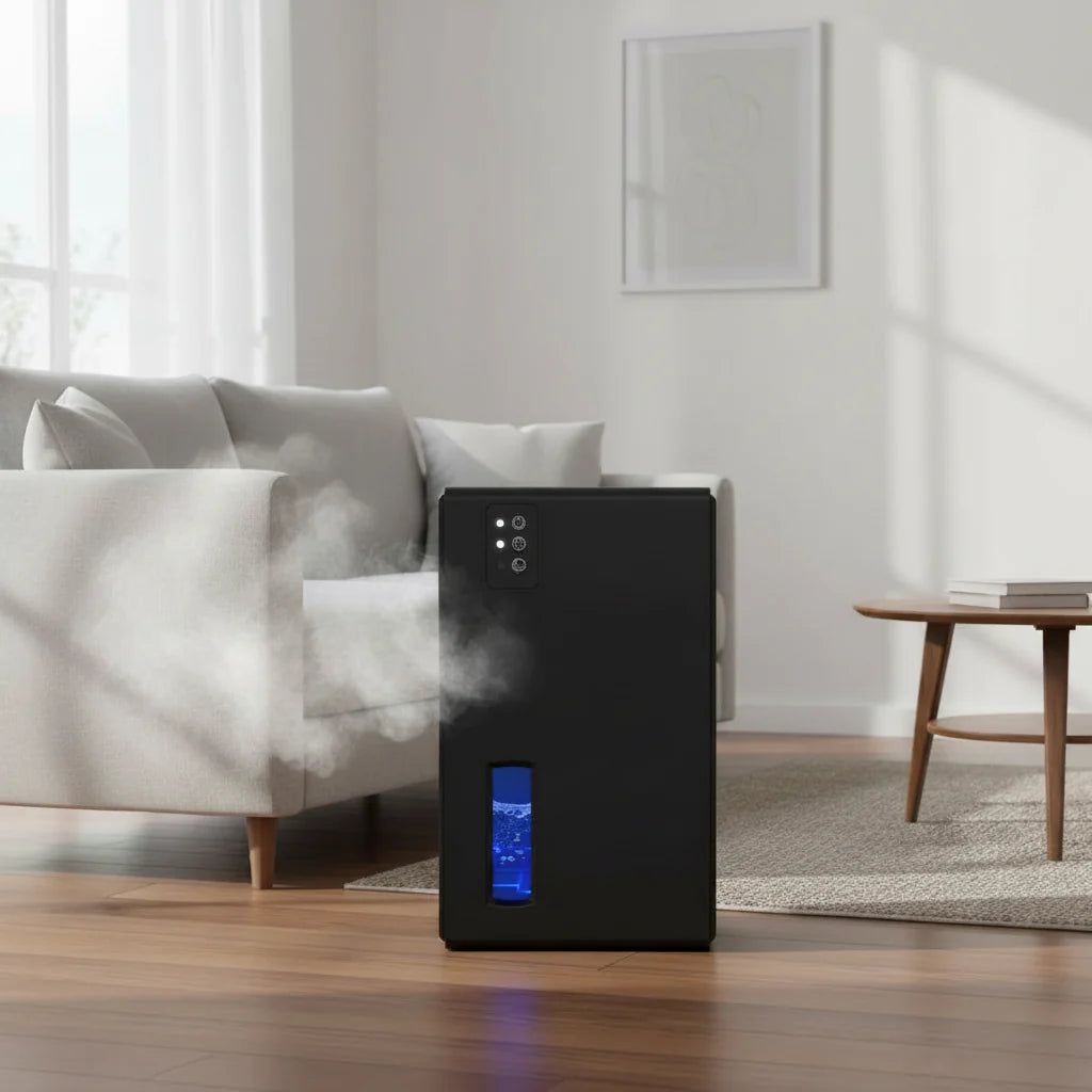 Compact Digital Basement Dehumidifier