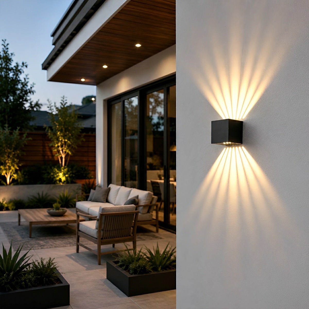 Creative Outdoor Waterproof Nordic Style Up Down Wall Lights