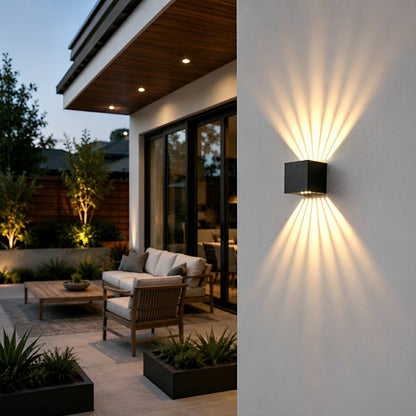 Creative Outdoor Waterproof Nordic Style Up Down Wall Lights