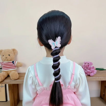 Butterfly Spiral Hair Ties Set
