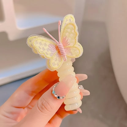 Butterfly Spiral Hair Ties Set
