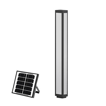 Waterproof LED Black Modern Outdoor Column Light