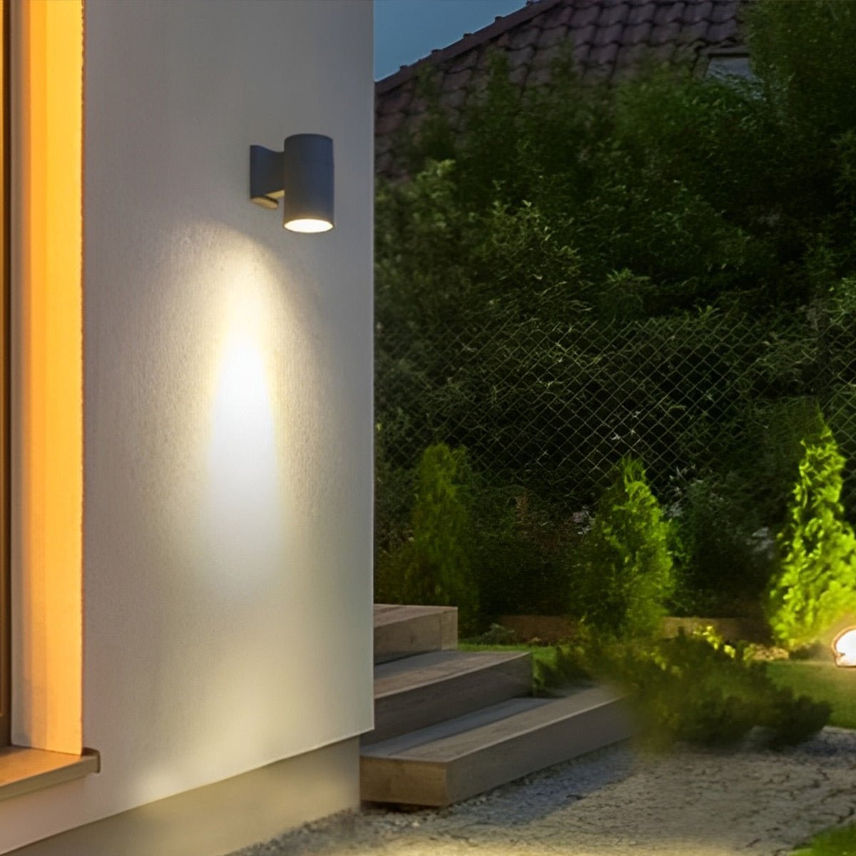 Cylinder Waterproof Outdoor Up and Down LED Exterior Wall Lights Spotlight