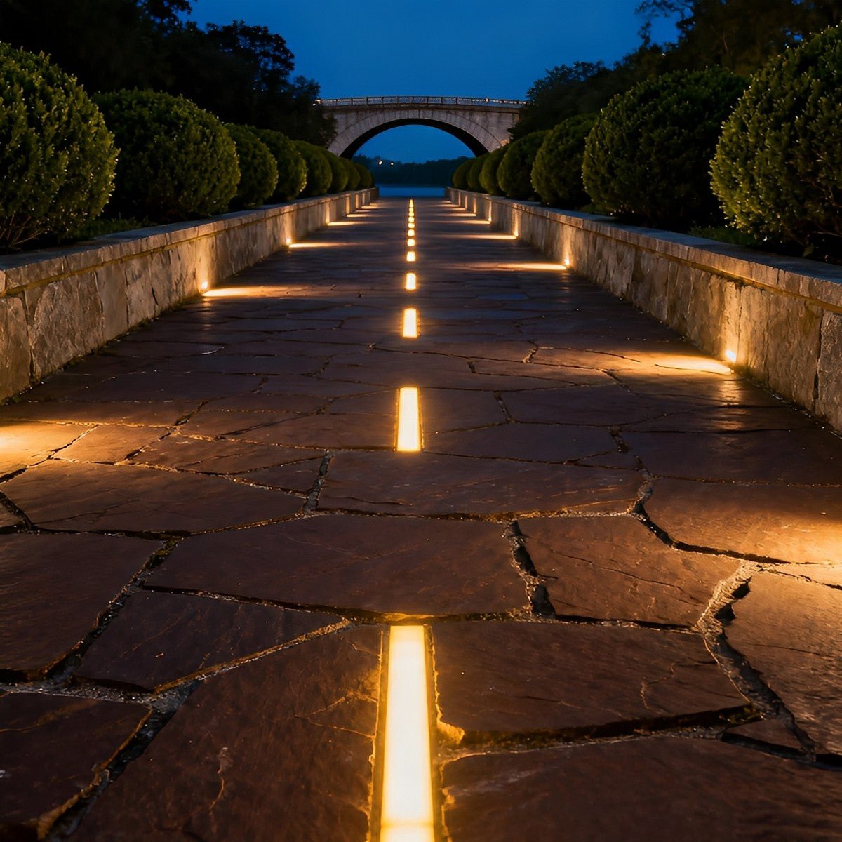 DC24V Low Voltage Waterproof Outdoor Recessed LED In Ground Lights  Stainless Steel