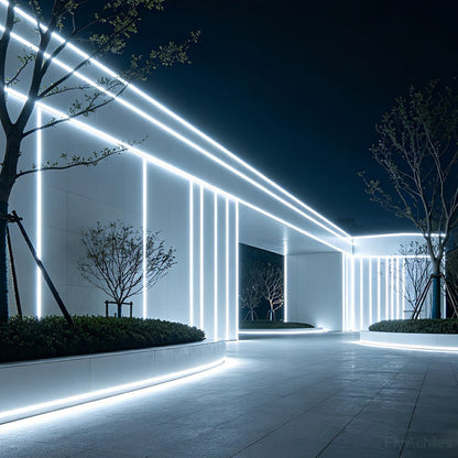 DC24V Waterproof Outdoor Recessed LED Flexible Linear Light Stair Lighting DIY