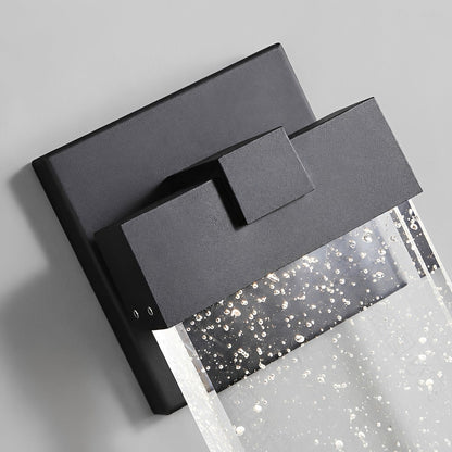 Dimmable Modern Crystal Bubble Waterproof LED Outdoor Wall Light