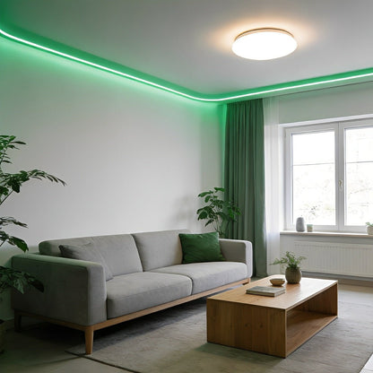 DIY Plug In Flexible LED Neon Strip Light Recessed Linear Lighting