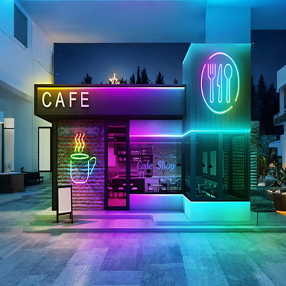 Waterproof DIY RGB Smart Atmosphere Neon LED Strip Light